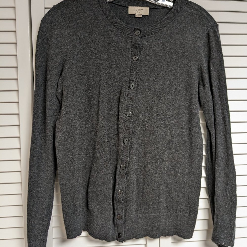 3 LOFT Cardigans- Bundle and Save! (Grey, Black, and Beige)